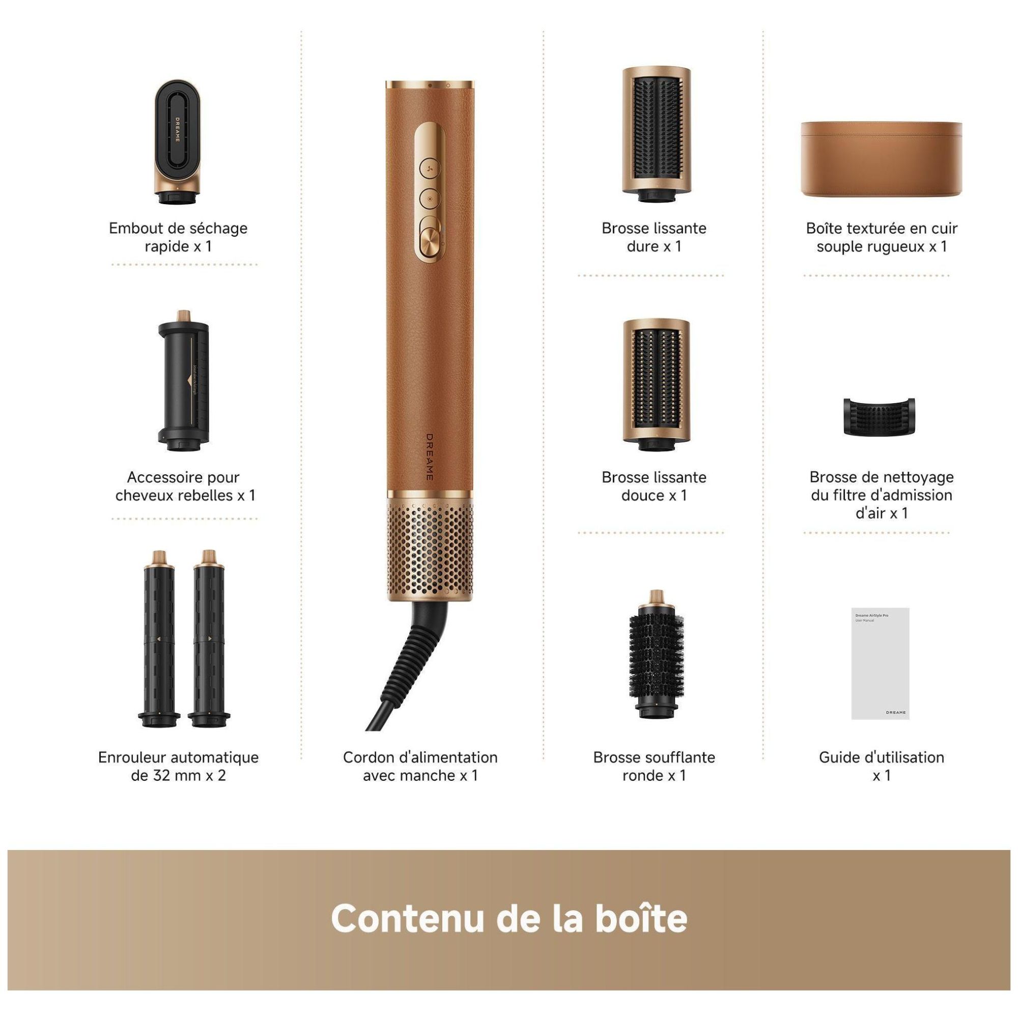 Dreame Airstyle Pro, Appareil De Coiffure 7 En 1, S�chage Rapide, 2 Enroule... - 8