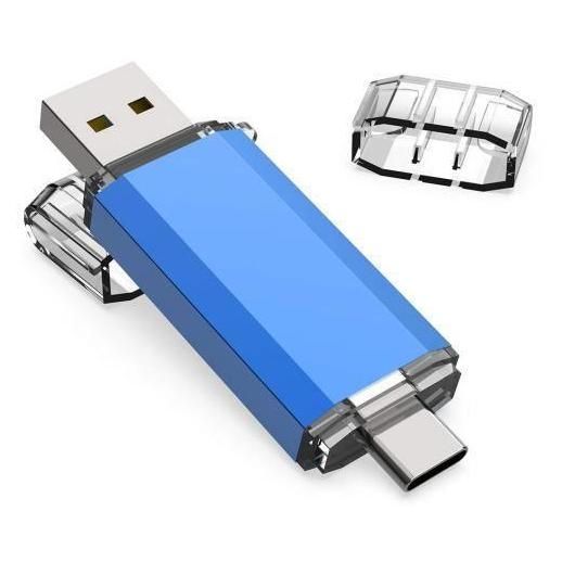 KOOTION Cl USB Type C 64 Go USB 3.0 Cle USB 64GB 2 en 1 Clef Memory Stick ...