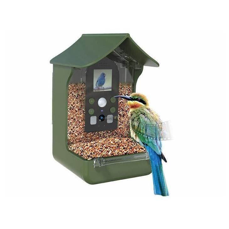 Mangeoire � Oiseaux Avec Cam�ra Full Hd