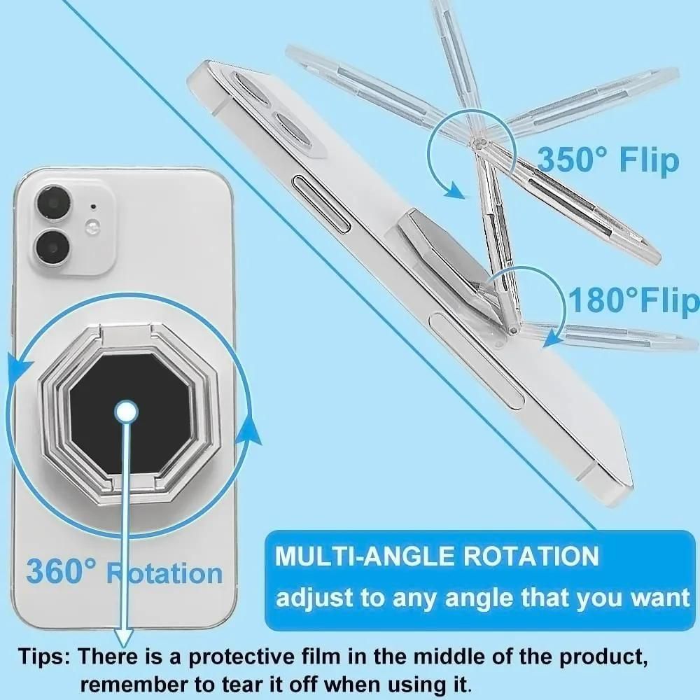Coque Pour Iphone 16 - Protection Silicone Transparent Antichoc Avec Suppor... - 3