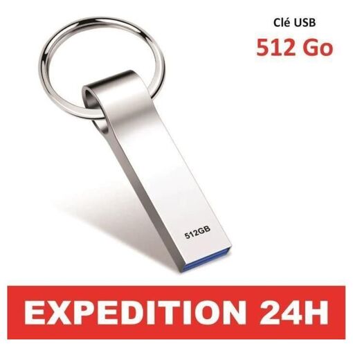 Cl� USB 512 Go USB 3.0 Imperm�able Cle USB 512 Go M�moire Stick pour Tablet...