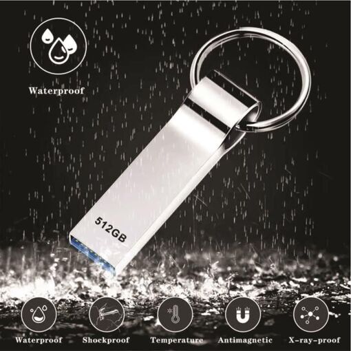 Cl� USB 512 Go USB 3.0 Imperm�able Cle USB 512 Go M�moire Stick pour Tablet... - 2