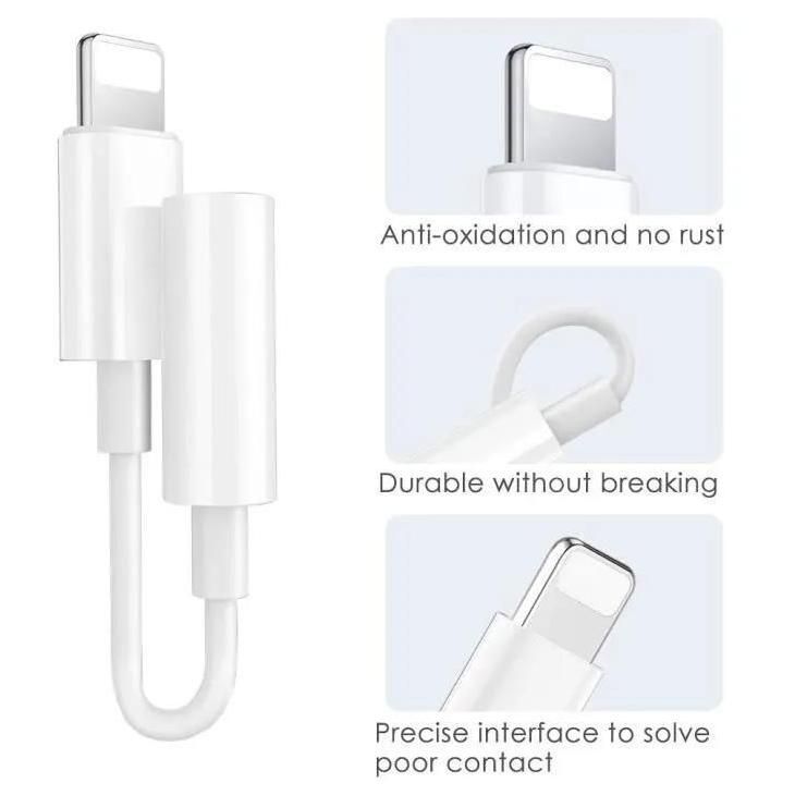 Adaptateur Lightning vers Jack, 3,5mm - 2