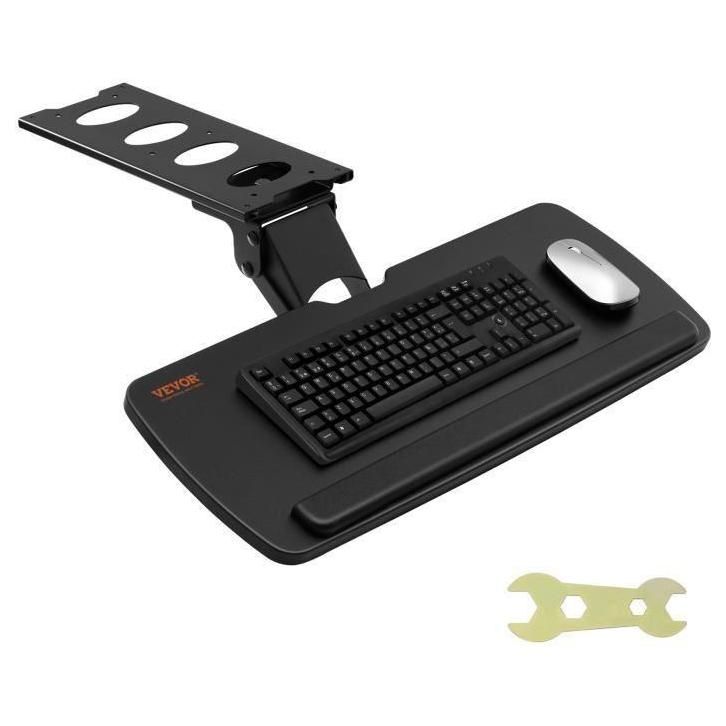 Support Clavier - VEVOR - Plateau pour Clavier et Souris Coulissant Plateau...