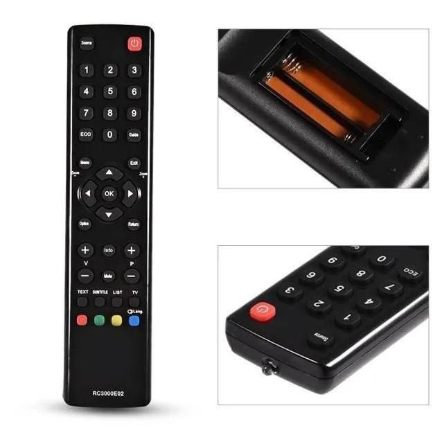 T�l�commande de Remplacement compatible pour TCL RC3000E02 TV -TUN - 3