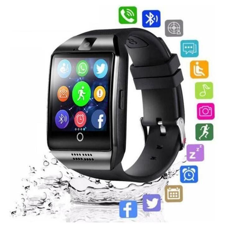 Q18 Montre Connectée, Bluetooth Smart Watch Etanche Montre