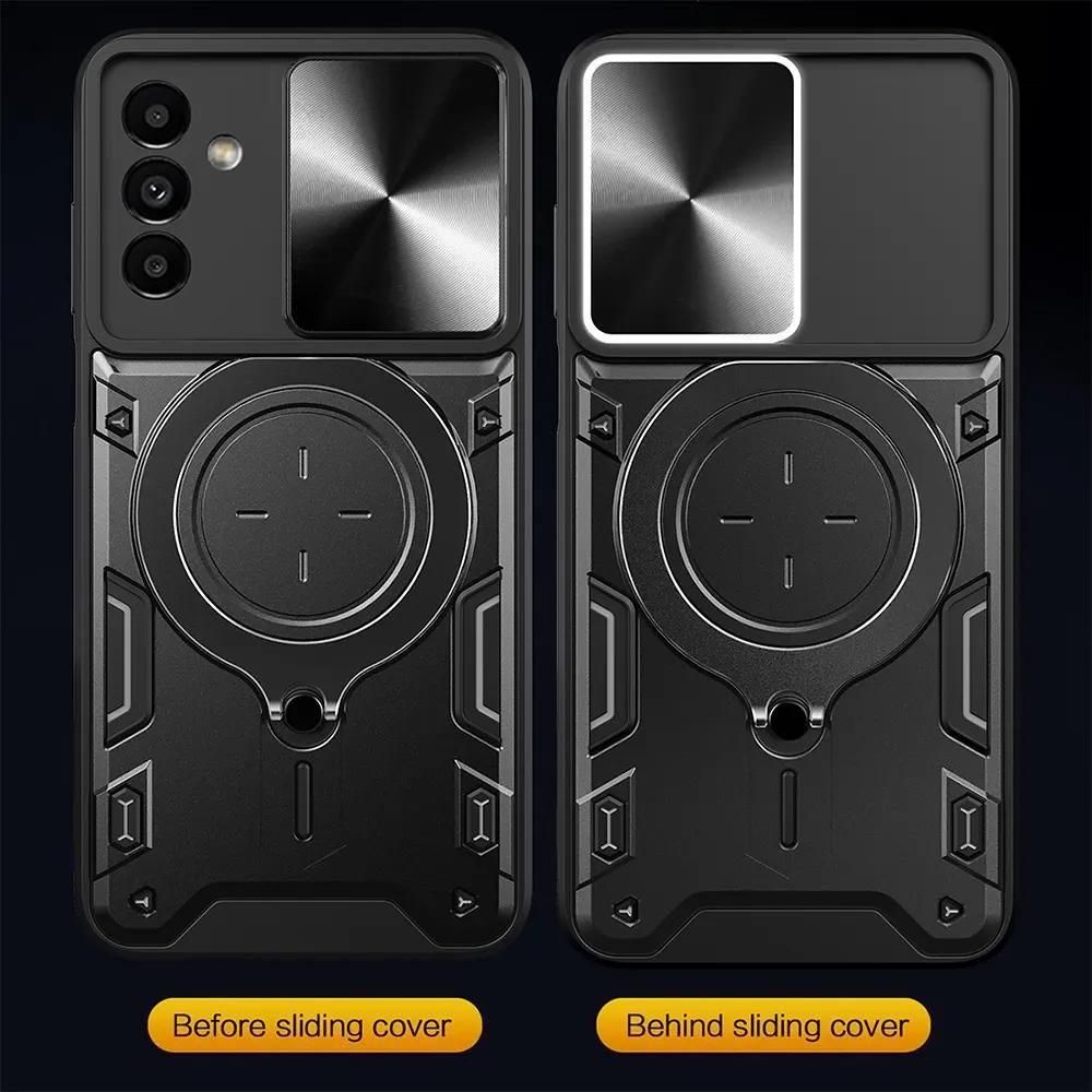 Coque Pour Samsung Galaxy S25 Ultra, Antichoc Avec Support Magntique Et Pr... - 2