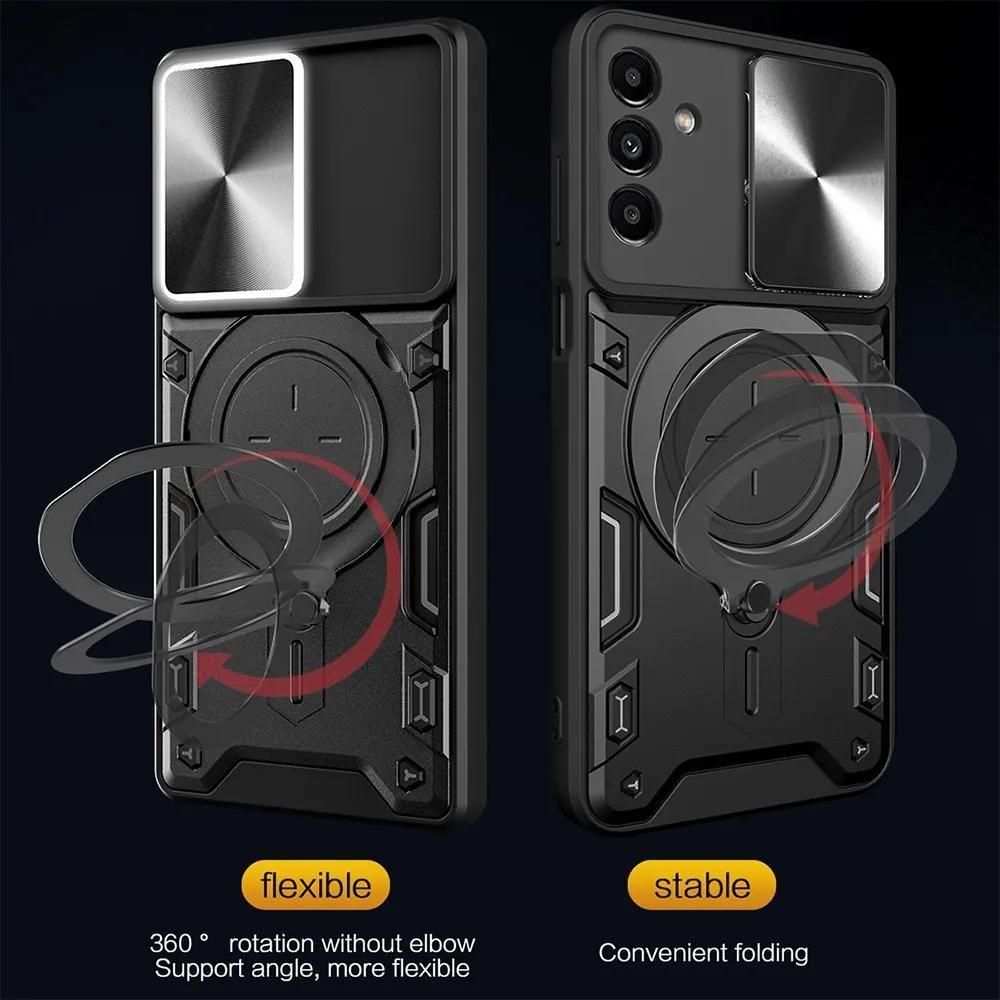 Coque Pour Samsung Galaxy S25 Ultra, Antichoc Avec Support Magntique Et Pr... - 4