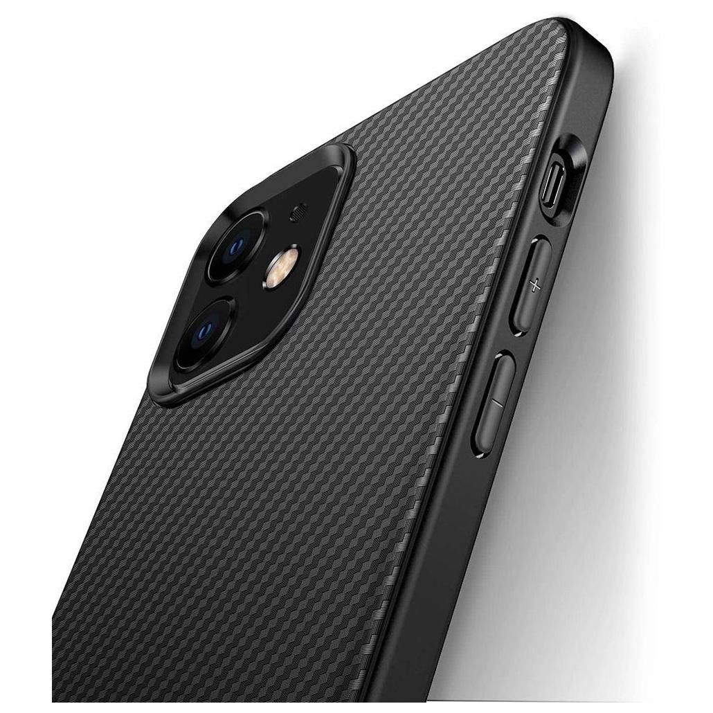 Coque Carbone Noir Pour Iphone 13 Mini (5.4'') - 2