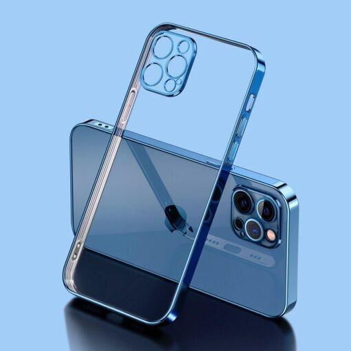 Coque Silicone Pour Iphone 13 Bleu - 3