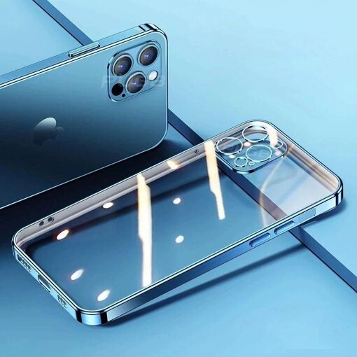 Coque Silicone Pour Iphone 13 Bleu - 4