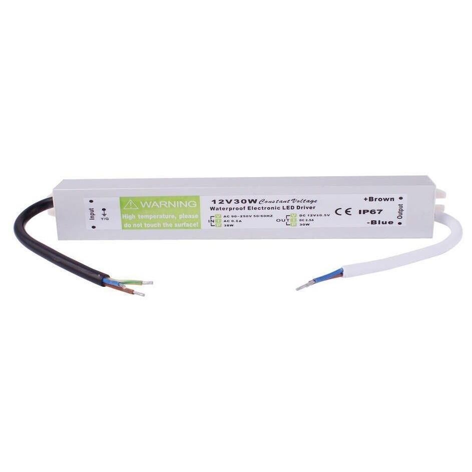 Transformateur LED 12V 30W IP67 - 4
