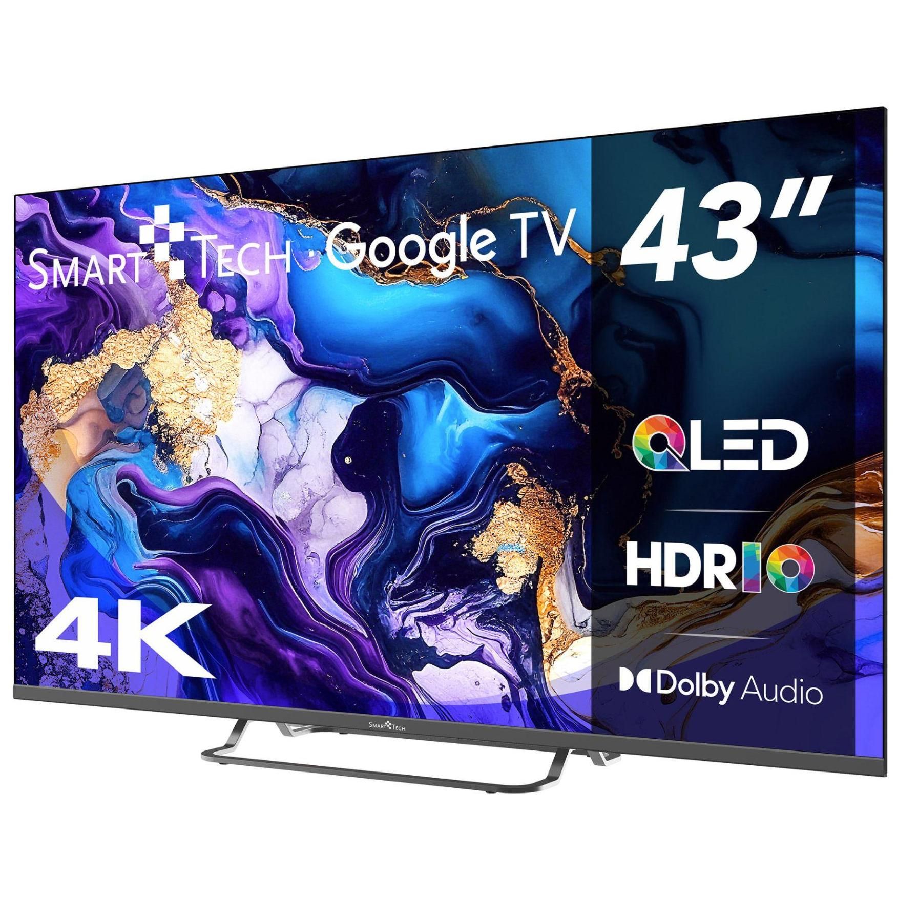 Smart Tech 43QG02V - 43' - TV QLED 4K UHD 109 cm Google TV- 4xHDMI - 2xUSB ... - 3
