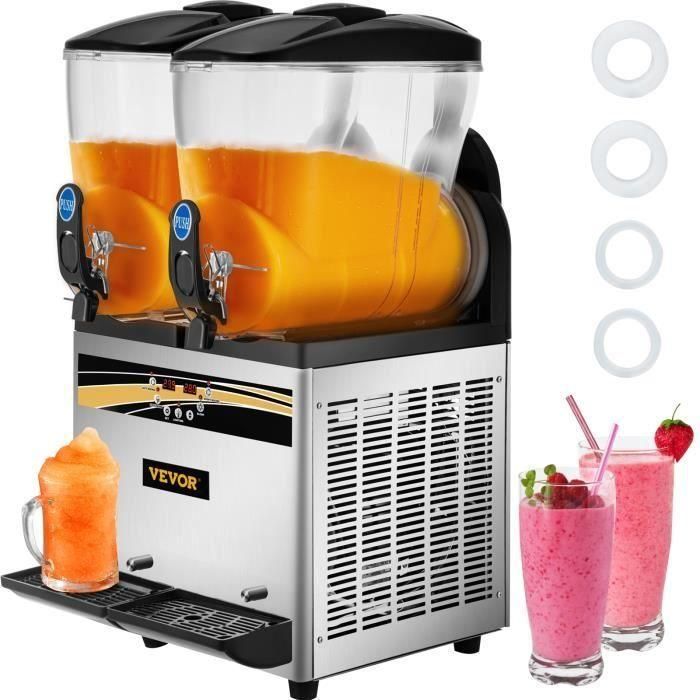 2 x 15 L Machine � Granit�s - VEVOR - 430 x 450 x 800 mm R�frig�ration Effi...