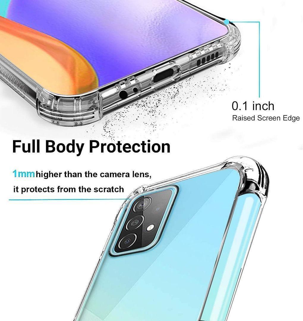 Coque Samsung A52 5g Anti Choc Haute Resistance Protection 4 Coins Transpar... - 3