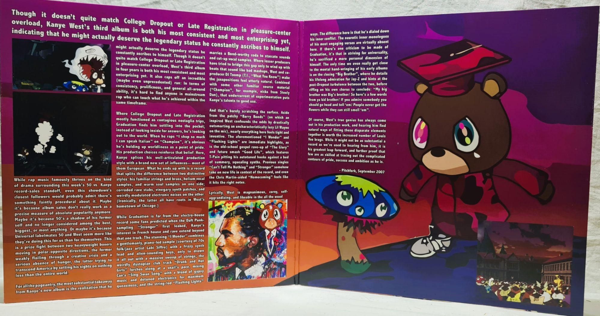 Kanye West Graduation 2LP Color Vinyls / Vinyles Couleur
