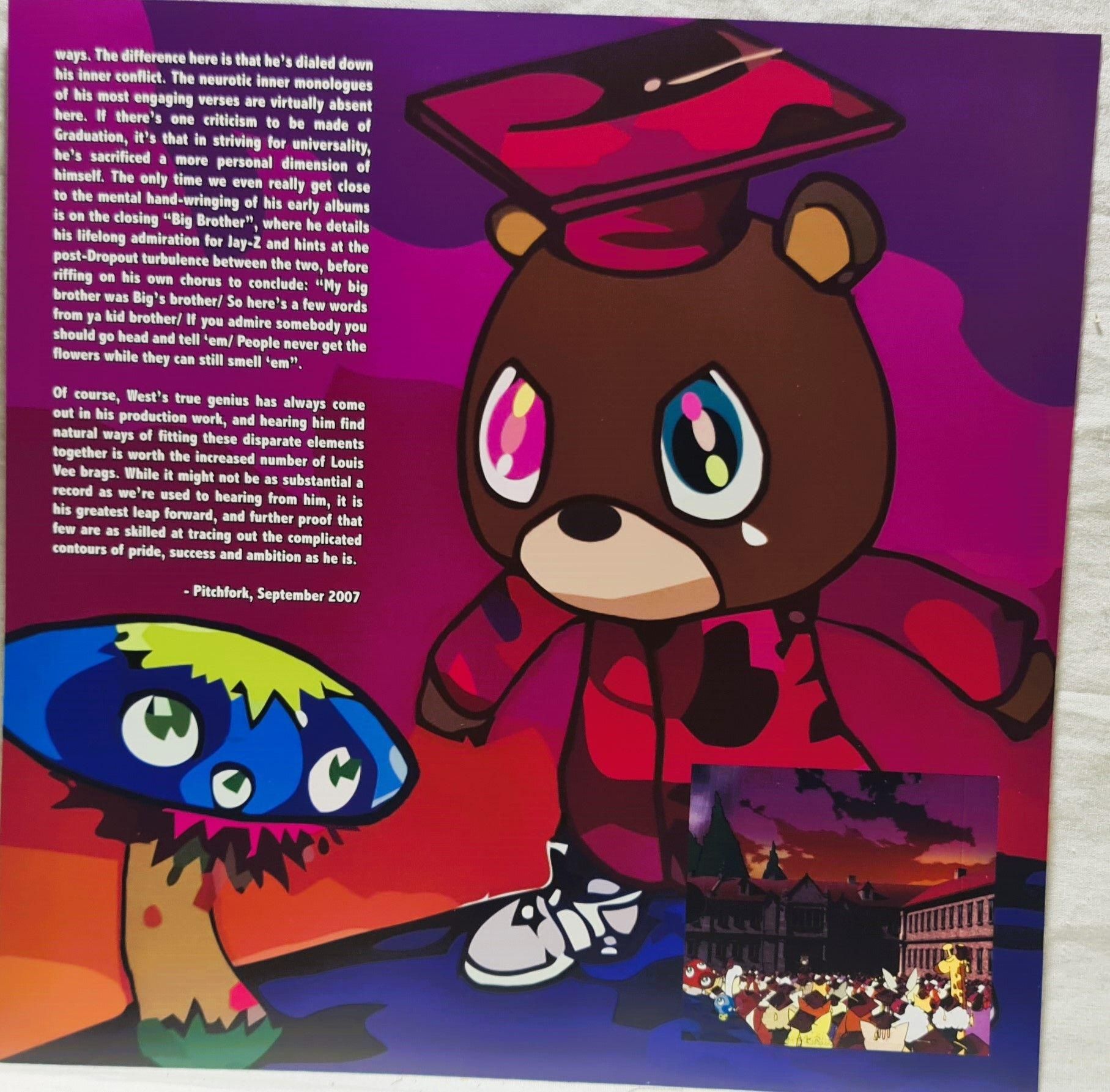 kanYeWest GRADUATION 限定版 2LP color viny Disque vinyle Kanye West Graduation 2LP limité violet 12