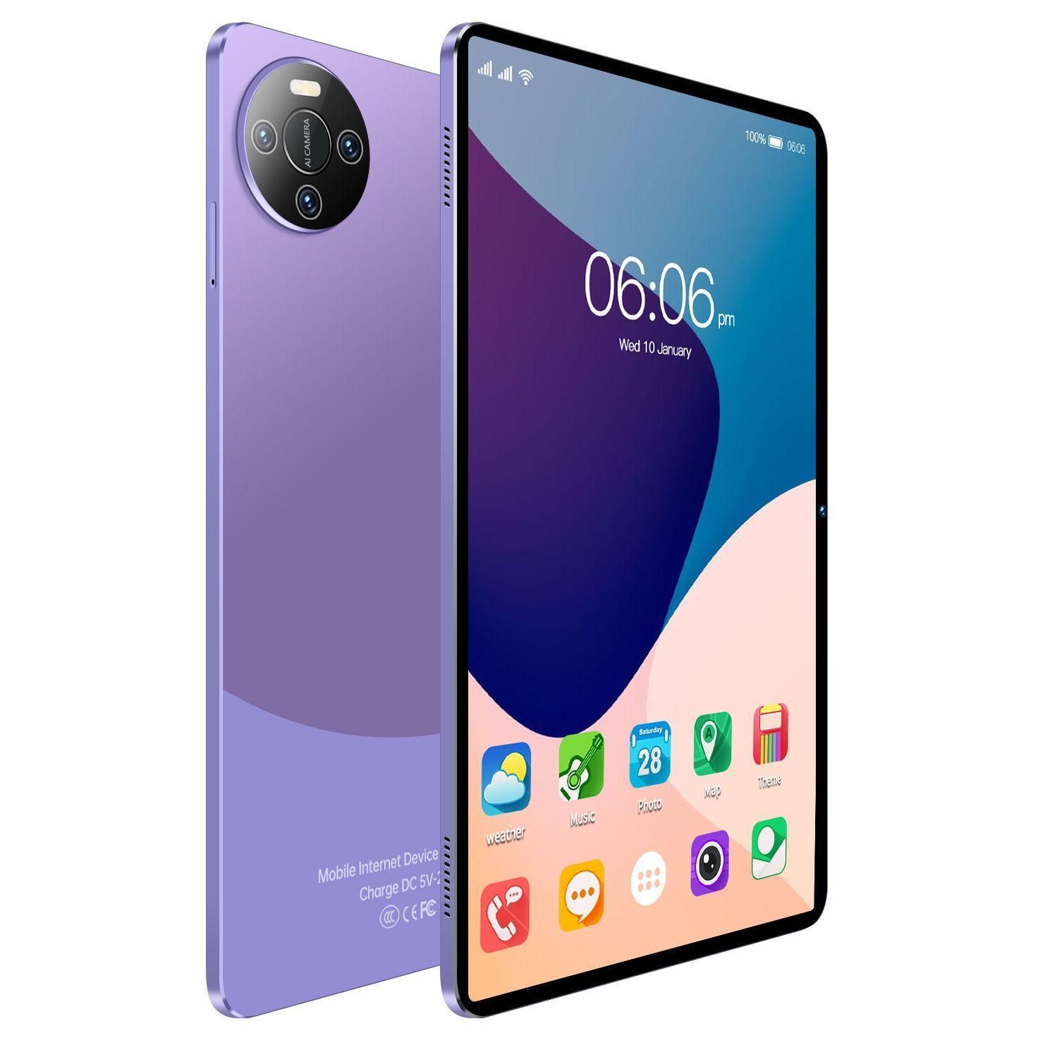 Tablette LOIDIS E60 (2024) 32 Go 10.1 pouces Wi-Fi + carte SIM Violet - 3