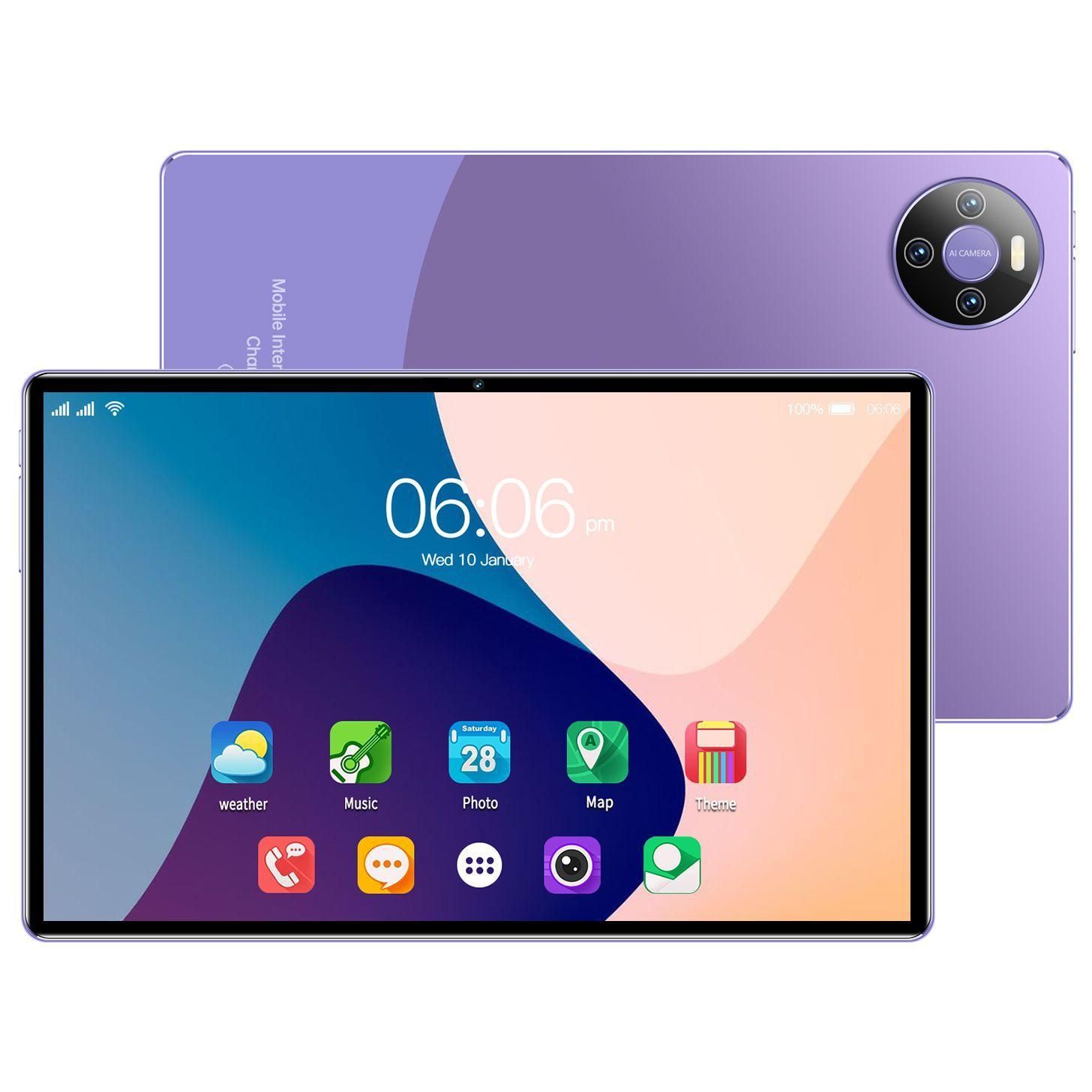 Tablette LOIDIS E60 (2024) 32 Go 10.1 pouces Wi-Fi + carte SIM Violet - 4
