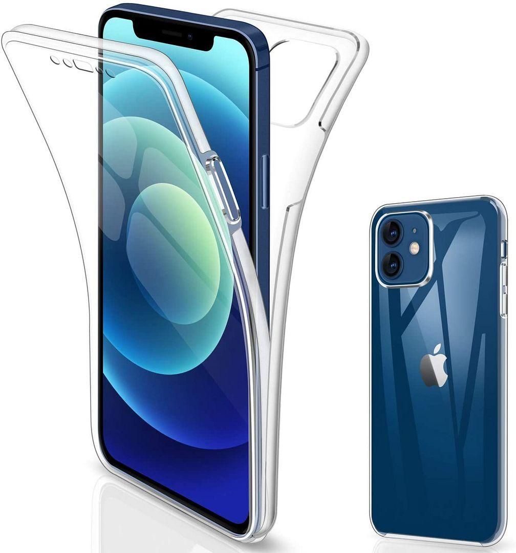 Coque Silicone Integrale 360 Transparente Pour Iphone 13