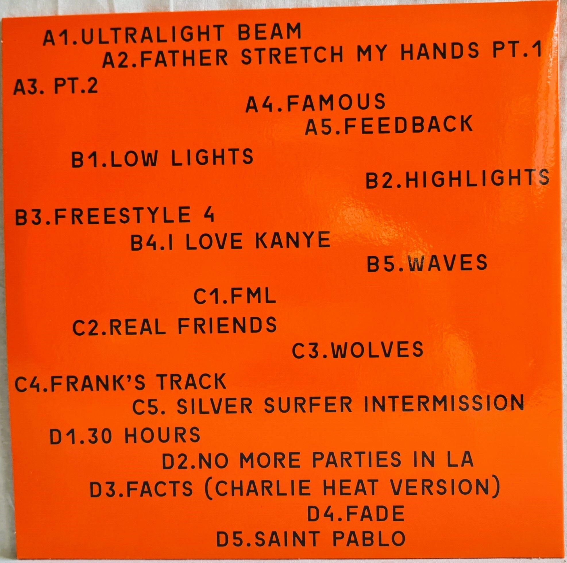 Kanye West The Life Of Pablo (Incl. Saint Pablo) 2lp Orange !Vinyls / Vinyl... - 2