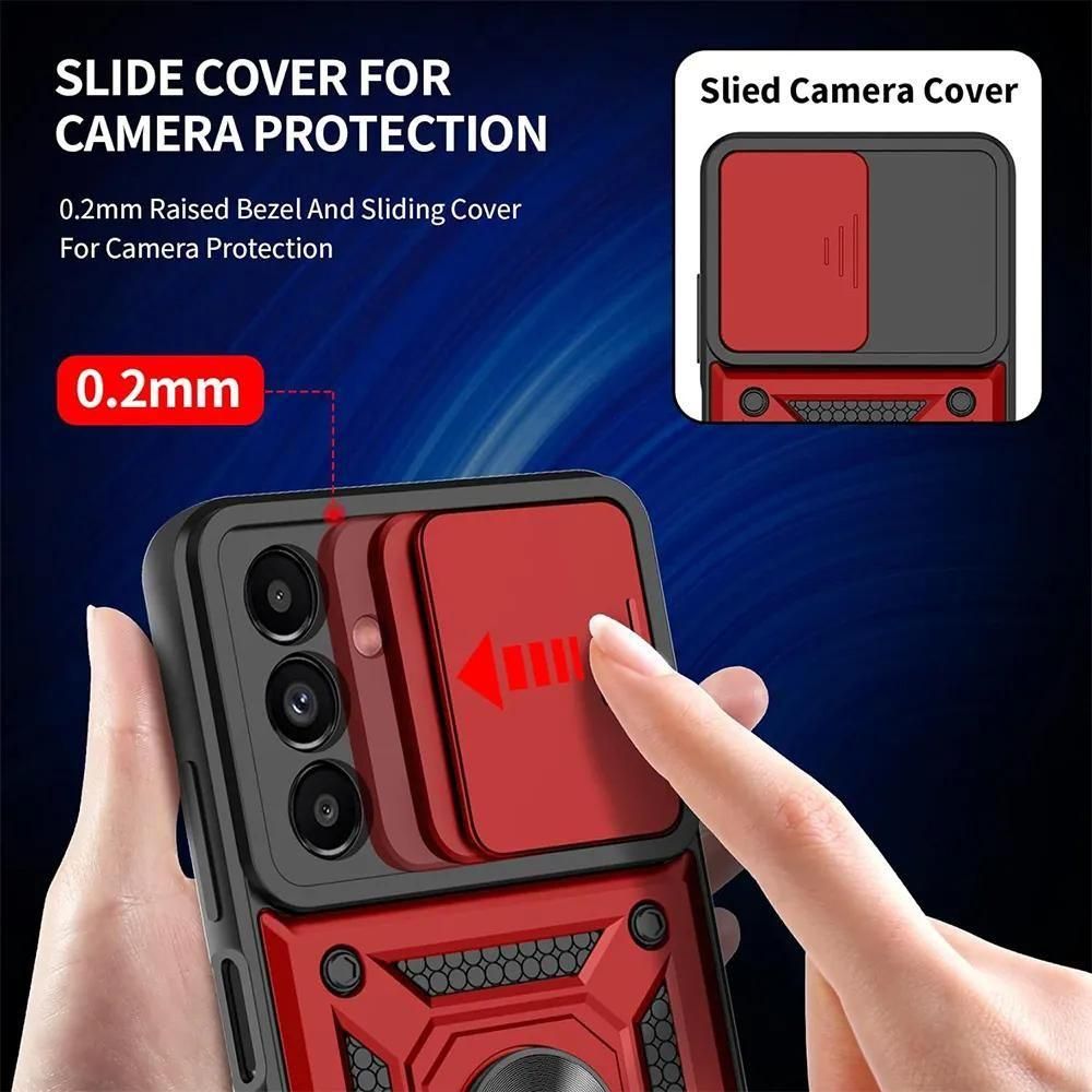 Coque + 2 Verres Tremps Pour Samsung Galaxy S25 Ultra - Rigide Antichoc Av... - 2