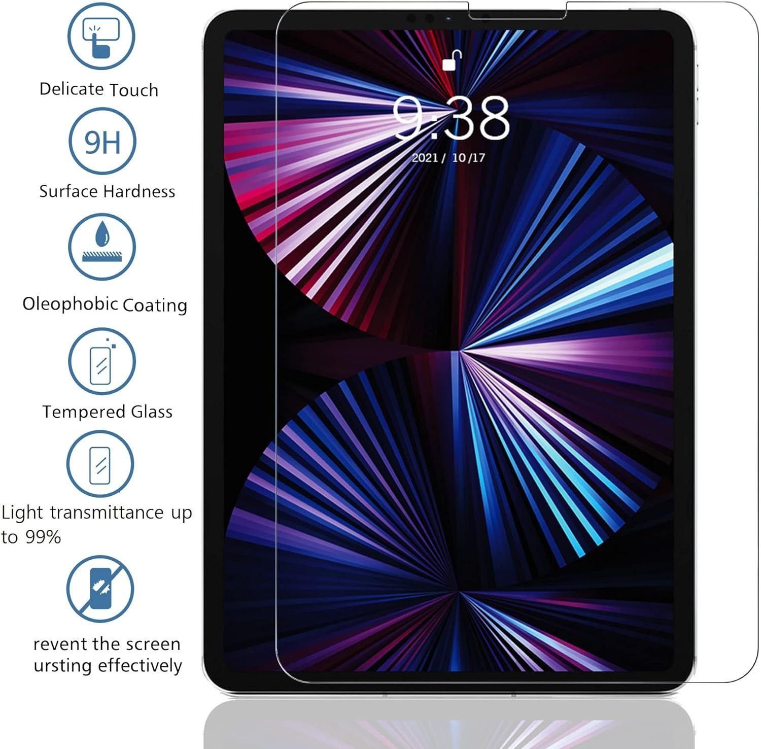 Lot De 2 Protection cran Compatible Ipad Pro 11-Pouces (2022/2021/2020/201... - 3