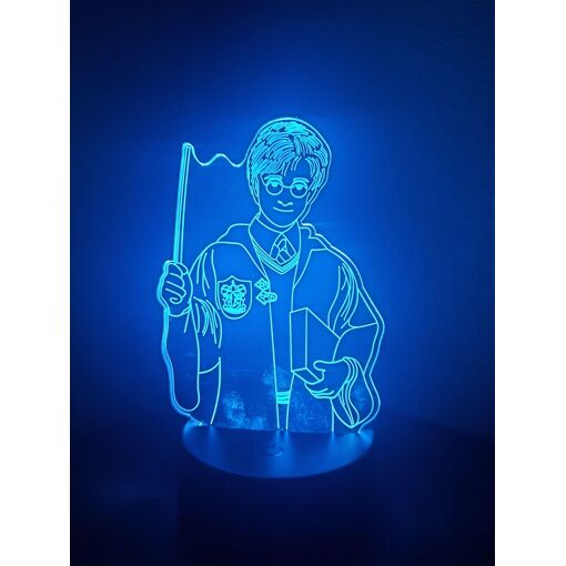 Lampe Veilleuse Led 3d Harry Potter - 5