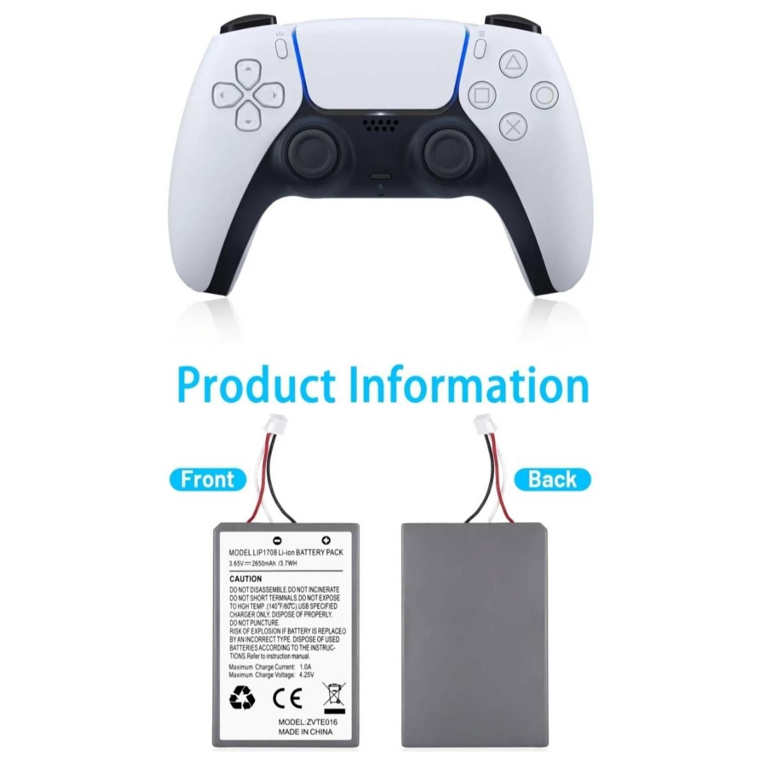 Batterie Ps5 2650mah