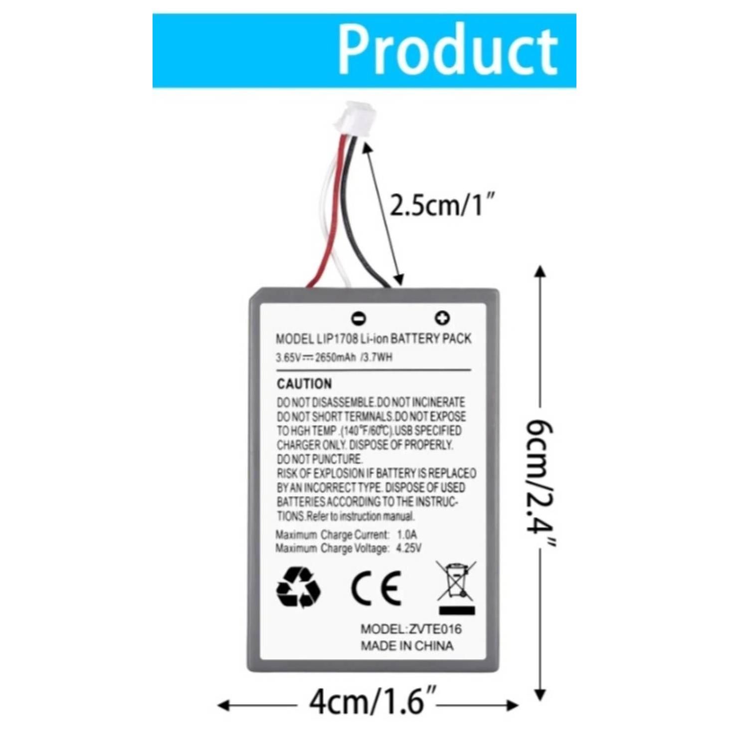 Batterie Ps5 2650mah - 4