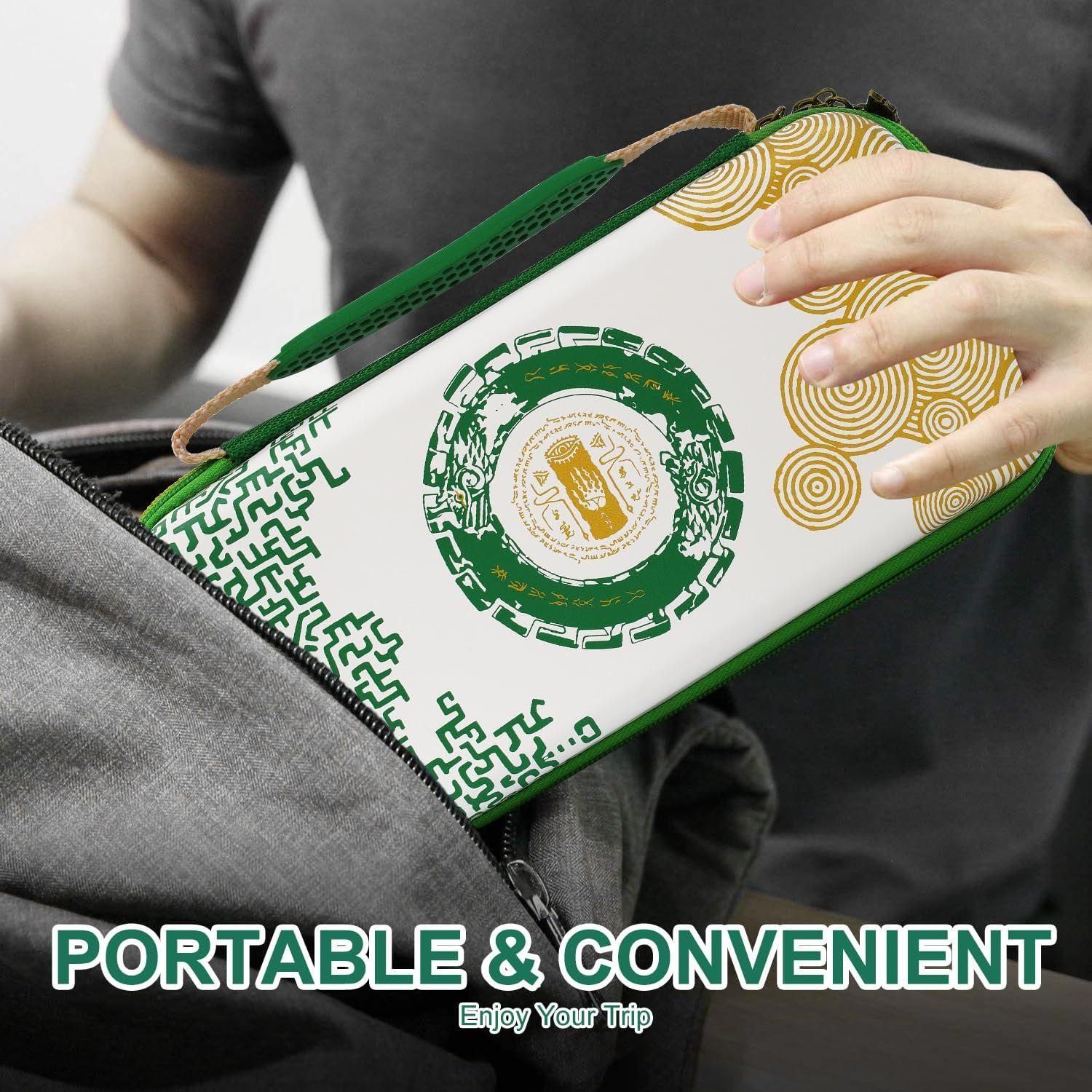 Coque Pour Nintendo Switch Et Switch Oled (Zelda Tears Of The Kingdom), Sac... - 7