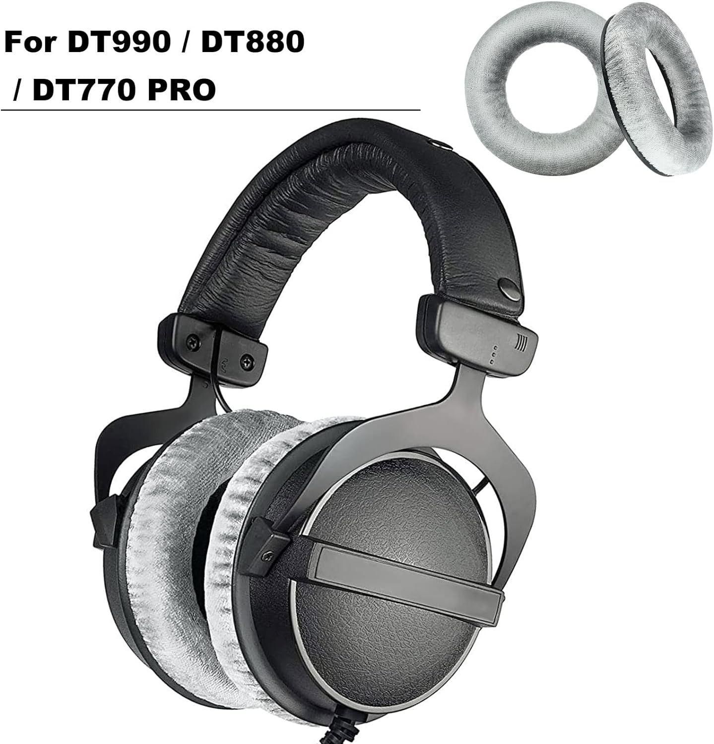 DT770 DT990 Coussinets de Rechange en Mousse Compatible avec Beyerdynamic D... - 3