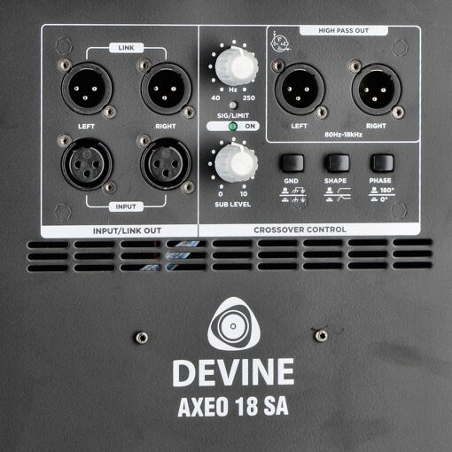Devine Axeo 18SA caisson de basses actif 18 pouces - 5
