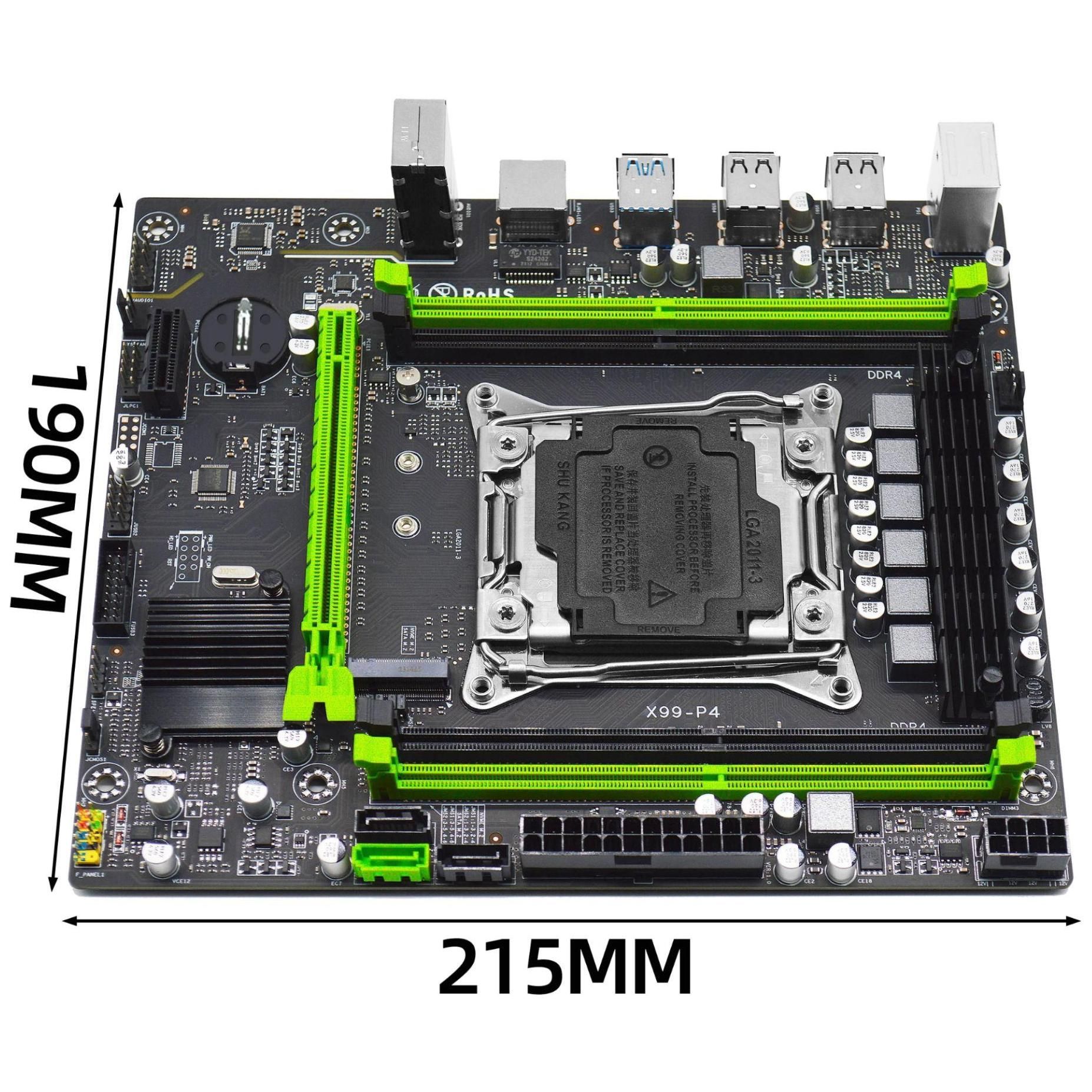 Kit Combin Carte Mre X99 P4 CPU Processeurs Intel LAG2011-3 Xeon E5 2670 ... - 2