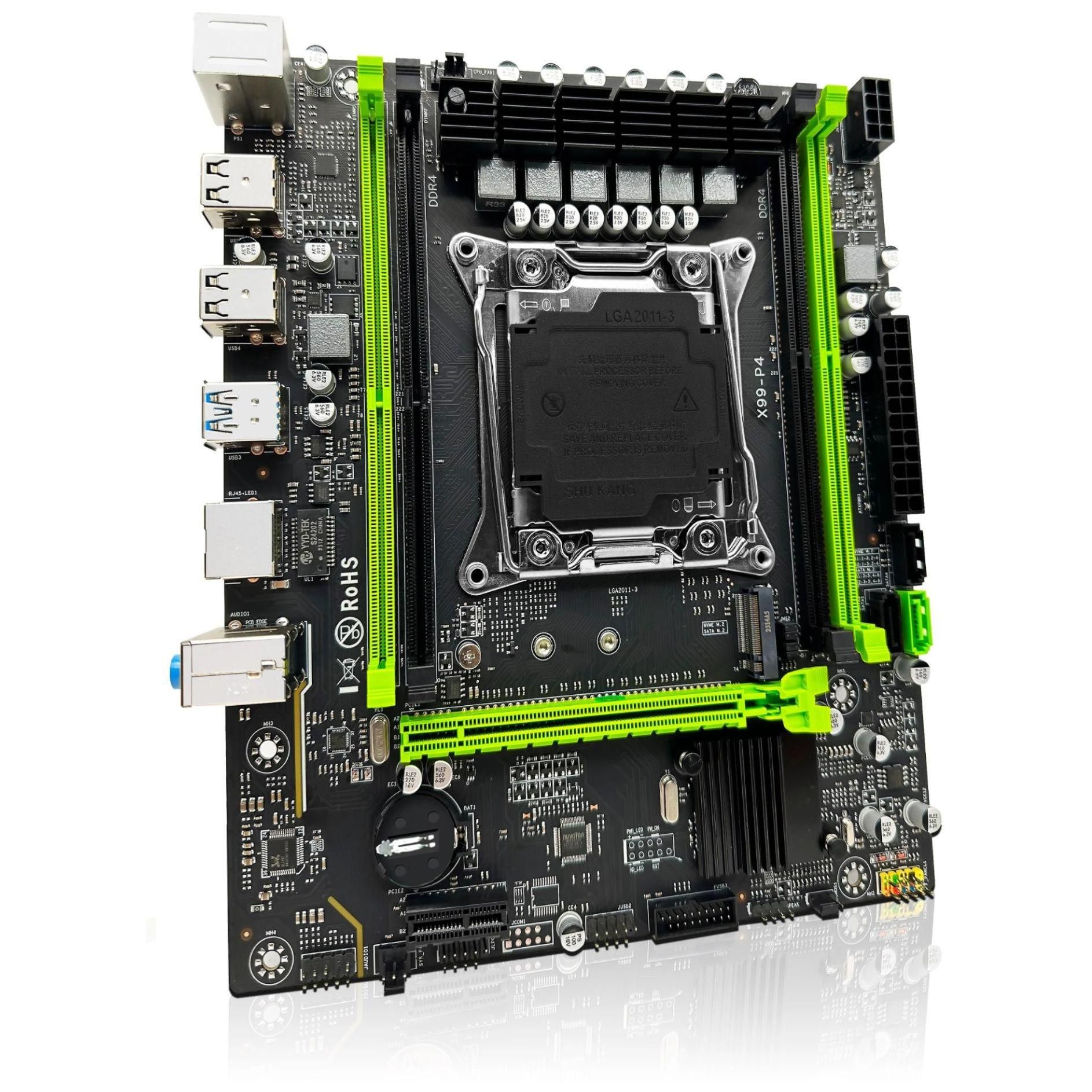 Kit Combin Carte Mre X99 P4 CPU Processeurs Intel LAG2011-3 Xeon E5 2670 ... - 3