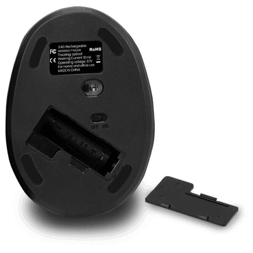 Souris Ergonomique sans Fil, Souris Optique sans Fil 2.4G avec 800/1200/160... - 2