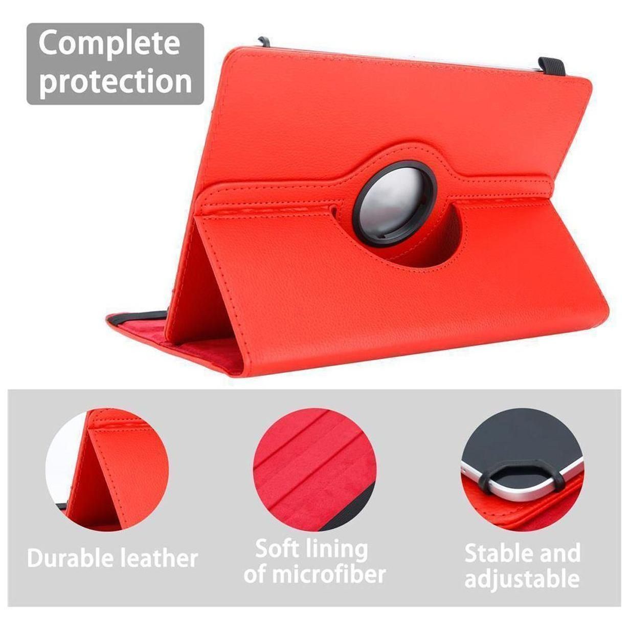 Cadorabo Housse Pour Tablette Compatible Avec Lenovo Tab M8 (8 Zoll) En Rou... - 3