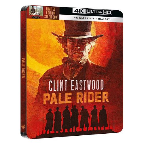Pale Rider - 4k Ultra Hd + Blu-Ray - Boîtier Steelbook Limité