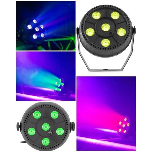 PACK DE 2 PARLEDMINI 3-in-1 LED RGB SUR BATTERIE PROJECTEURS LED