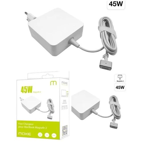 Chargeur Secteur MagSafe2 45W Blanc Alimentation Apple MacBook 2ème génération