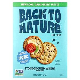 Back To Nature, Biscuits Croquants, Blé Moulu, 142 G