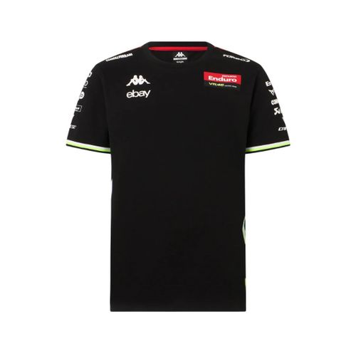 T-Shirt Amirim Replica Pertamina Enduro Vr46 Racing Team Homme Noir Moto Gp