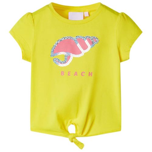 T-Shirt Pour Enfants Jaune 128