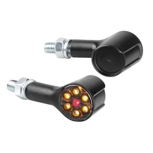 Clignotants Led Arrière Et Feu De Position/Stop Arrière Lampa Magnifier Rear - Noir/Argenté - Tu