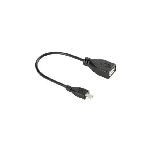 Cable Transfert Donnees Otg Usb Femelle Vers Micro Usb