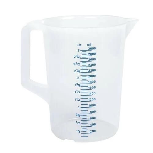 Gobelet Carafe Graduée Lampa - Blanc - 3000 Ml