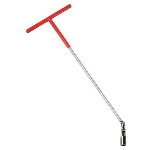 Clé À Bougies Articulée Manche Long Lampa - Rouge - 14 Mm
