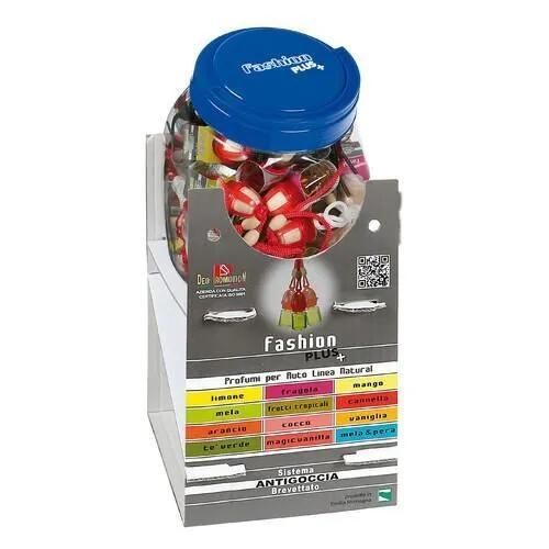 Désodorisant Présentoir Assortis Profumi & Co Fashion Plus Natural - Gris/Blanc/Multicolore - Tu