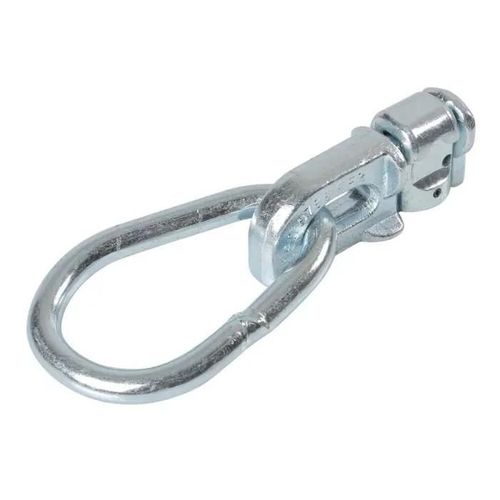 Pion D'arrimage Ovale À Anneau Avec Double Pivot Pour Rails D'arrimage Coulissants Type 5 Lampa - Argenté - Tu
