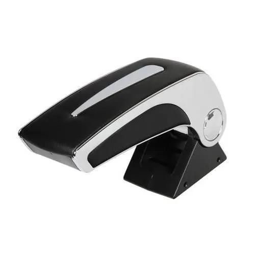 Accoudoir Central - Universel - Chrome/Noir - Couleur Principale: Noir - Couleur: Chrome/Noir